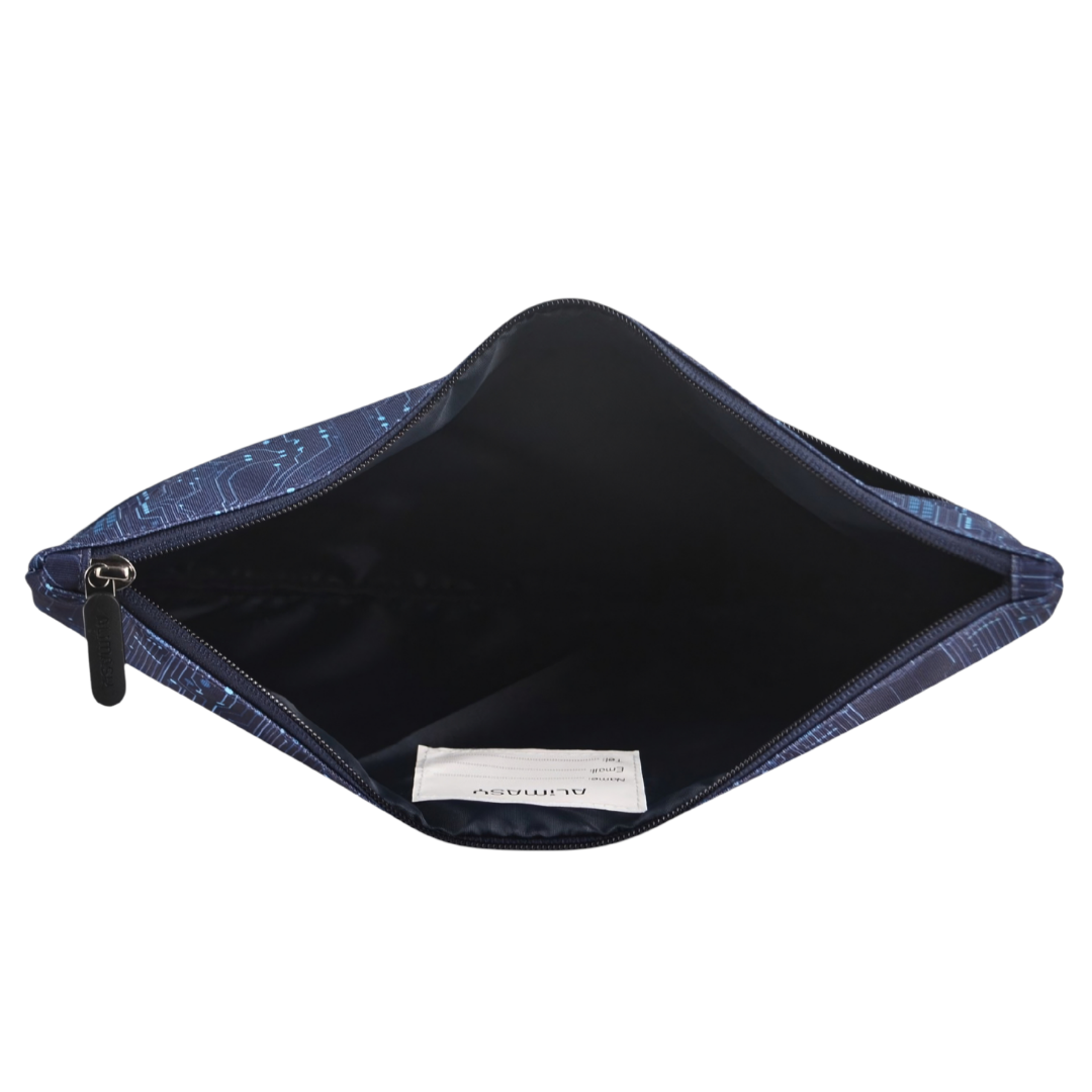 Large School Pencil Case Blue Ai Circuit - PRE ORDER SHIPPING 9TH NOVEMBER 2026
