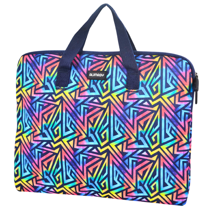 Library Bag 600D Abstract Geometric - PRE ORDER SHIPPING 9TH NOVEMBER 2026