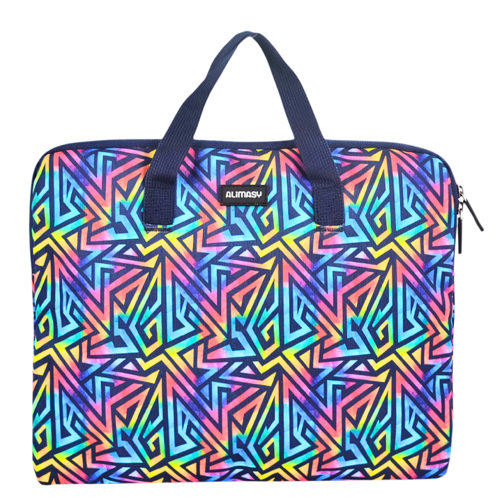 Library Bag 600D Abstract Geometric - PRE ORDER SHIPPING 9TH NOVEMBER 2026