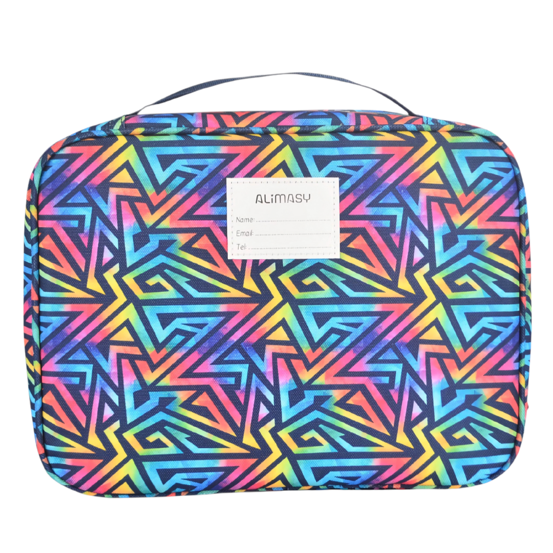 Insulated Lunch Bag 900D Abstract Geometric - PRE ORDER SHIPPING 9TH NOVEMBER 2026