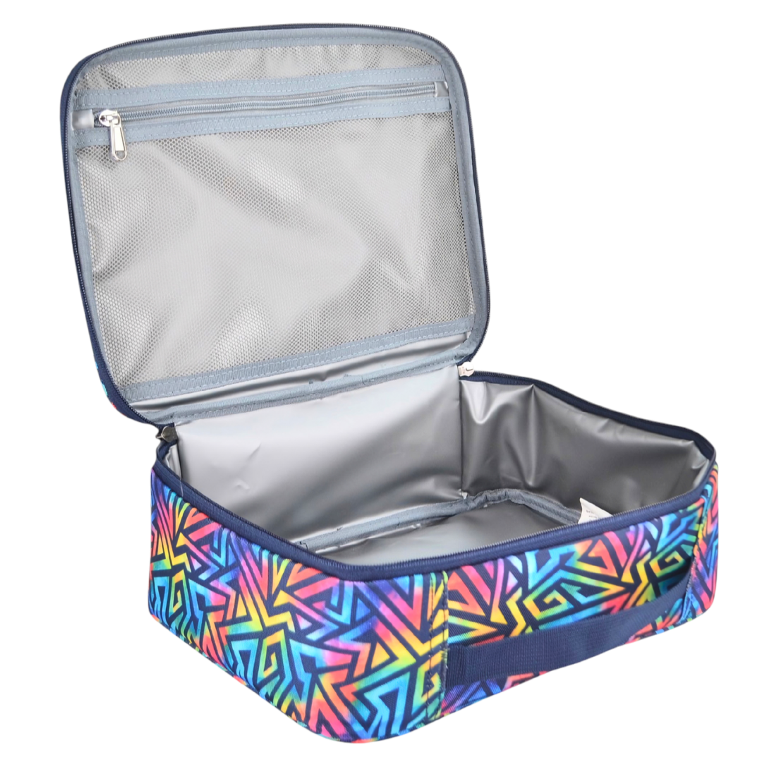 Insulated Lunch Bag 900D Abstract Geometric - PRE ORDER SHIPPING 9TH NOVEMBER 2026