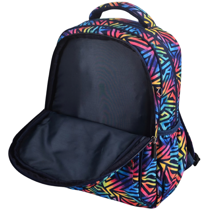 Midsize Kids Backpack 900D Abstract Geometric - PRE ORDER SHIPPING 9TH NOVEMBER 2026