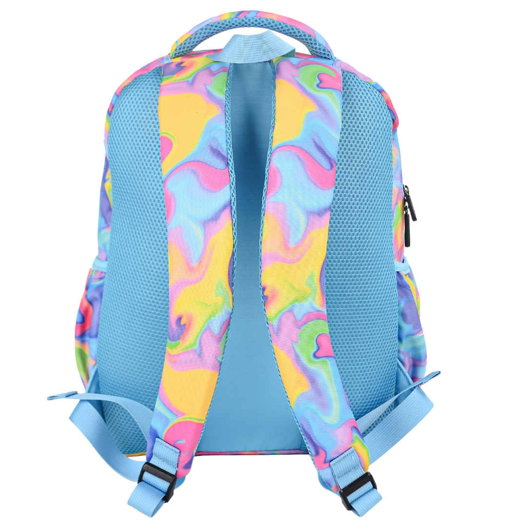 Midsize Kids Backpack 900D Abstract Neon Waves - PRE ORDER SHIPPING 9TH NOVEMBER 2026