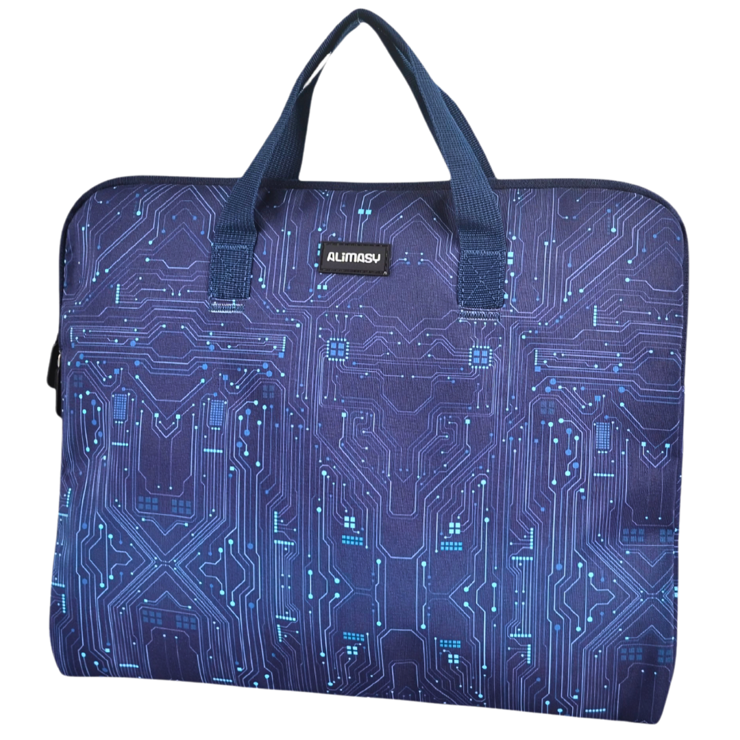 Library Bag 600D Blue Ai Circuit - PRE ORDER SHIPPING 9TH NOVEMBER 2026