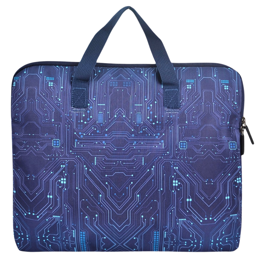 Library Bag 600D Blue Ai Circuit - PRE ORDER SHIPPING 9TH NOVEMBER 2026