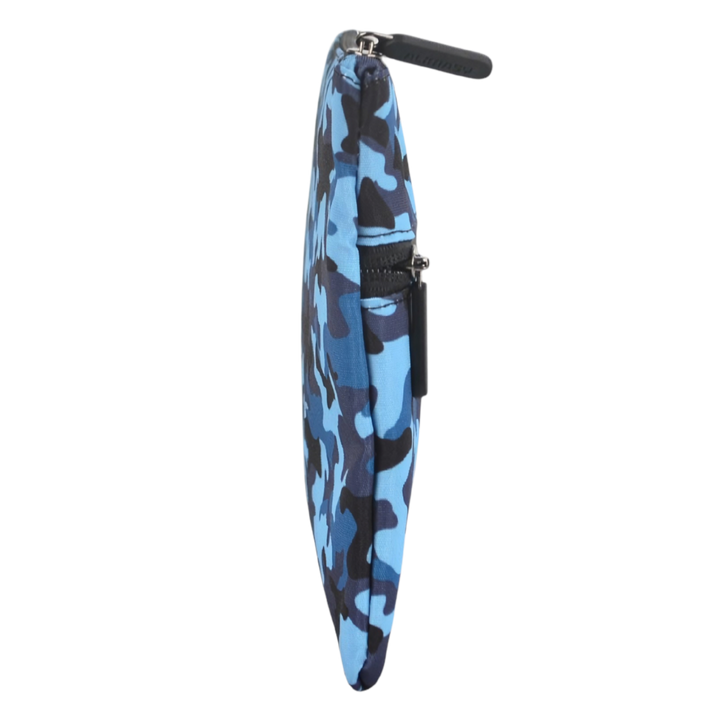 Large School Pencil Case Blue Camouflage - PRE ORDER SHIPPING 9TH NOVEMBER 2026