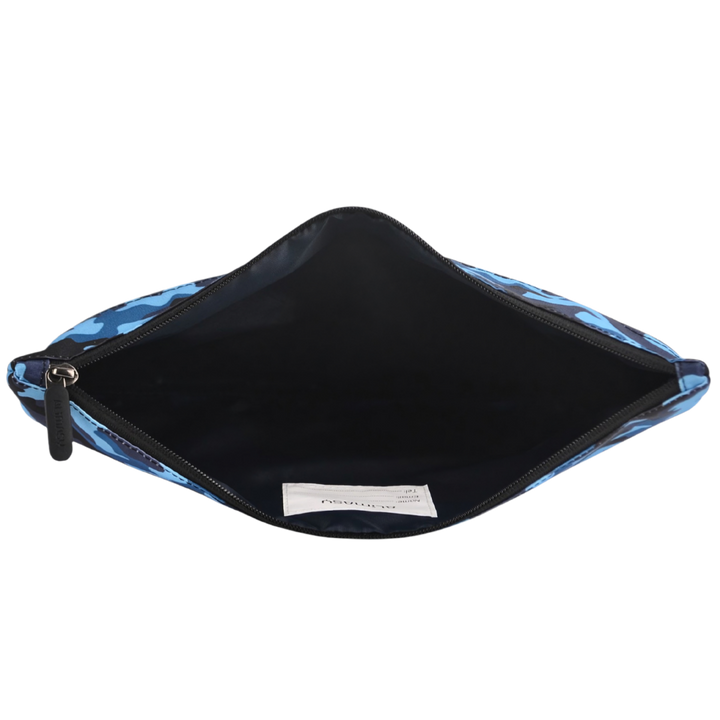 Large School Pencil Case Blue Camouflage - PRE ORDER SHIPPING 9TH NOVEMBER 2026