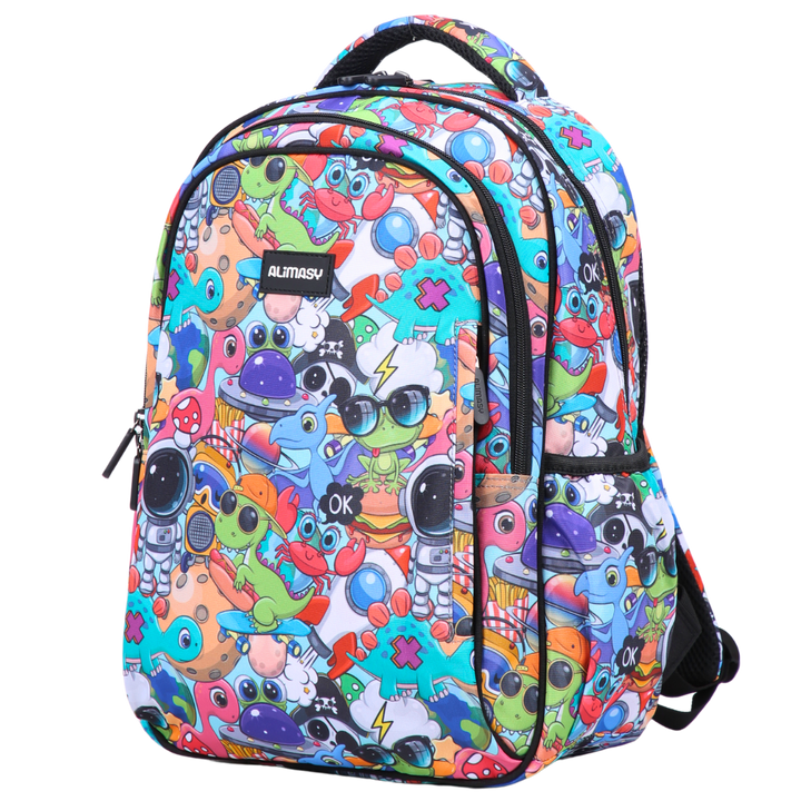 Cartoon Midsize Kids Backpack
