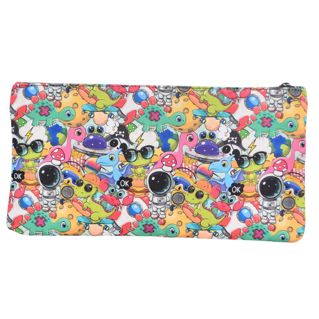 Large School Pencil Case Cartoon - PRE ORDER SHIPPING 9TH NOVEMBER 2026