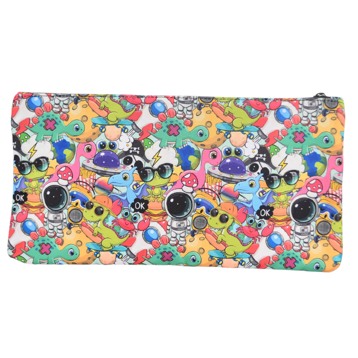 Large School Pencil Case Cartoon - PRE ORDER SHIPPING 9TH NOVEMBER 2026