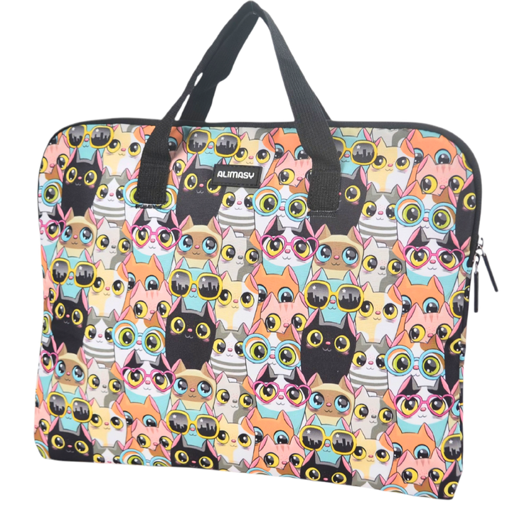 Library Bag 600D Cats - PRE ORDER SHIPPING 9TH NOVEMBER 2026