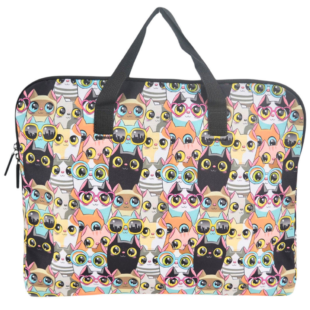 Library Bag 600D Cats - PRE ORDER SHIPPING 9TH NOVEMBER 2026