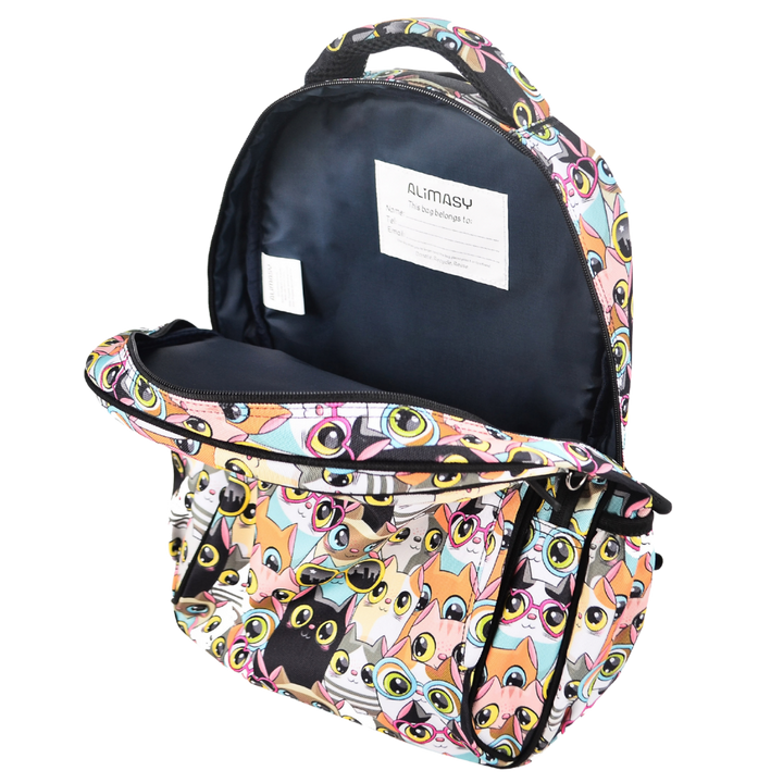 Midsize Kids Backpack 900D Cats - PRE ORDER SHIPPING 9TH NOVEMBER 2026
