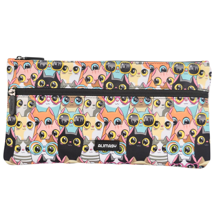 Large School Pencil Case Cats - PRE ORDER SHIPPING 9TH NOVEMBER 2026
