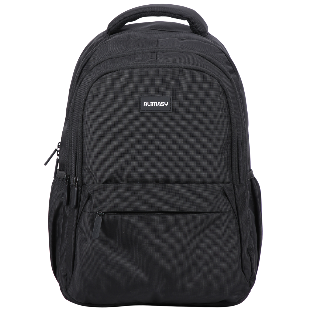 Black 900d spacious and durable backpack for school, work or travel