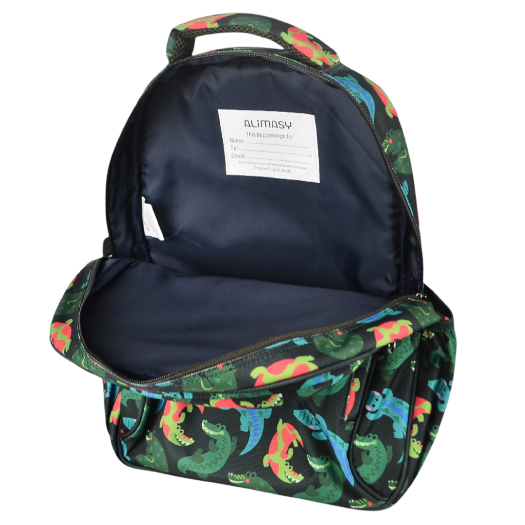 Midsize Kids Backpack 900D Crocodile Vibe - PRE ORDER SHIPPING 9TH NOVEMBER 2026