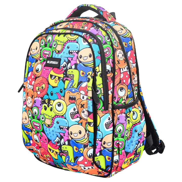 Midsize Kids Backpack 900D Cute Cartoon Monsters - PRE ORDER SHIPPING 9TH NOVEMBER 2026