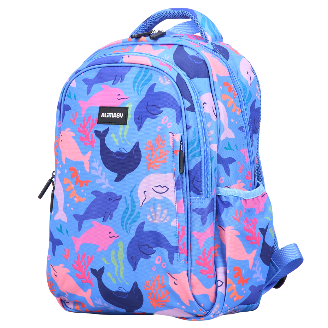 Dolphins Midsize Kids Backpack