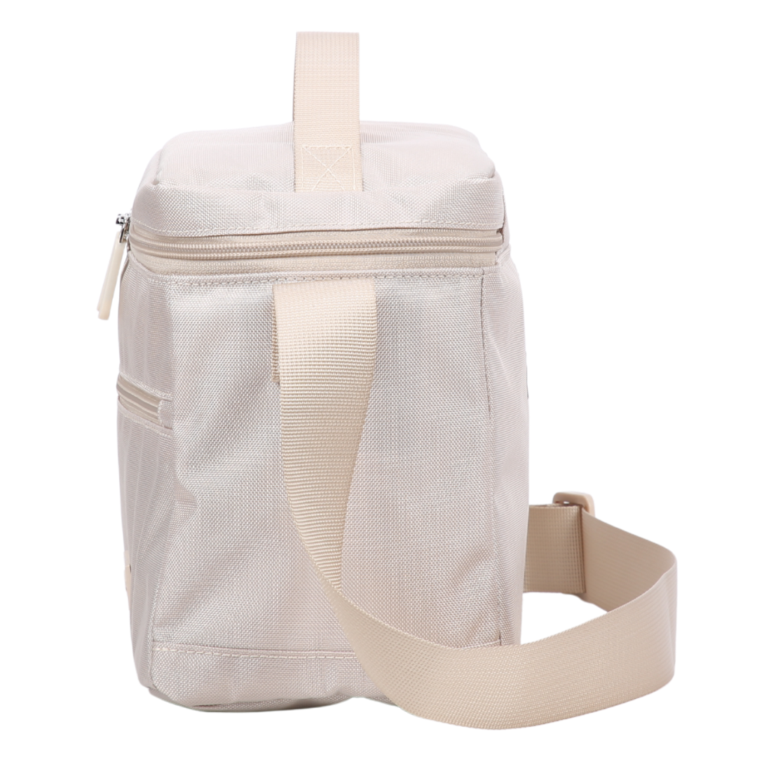 900D Tall Insulated Lunch Bag Champagne