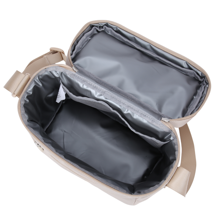 900D Tall Insulated Lunch Bag Champagne