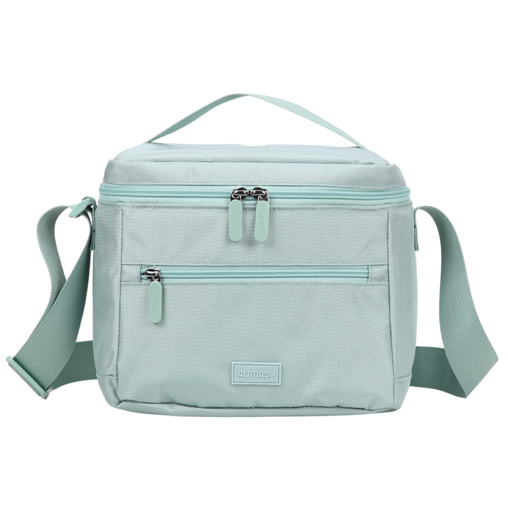 900D Tall Insulated Lunch Bag Green