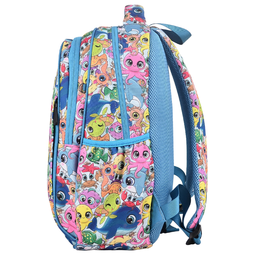 Midsize Kids Backpack 900D Ocean Pals - PRE ORDER SHIPPING 9TH NOVEMBER 2026