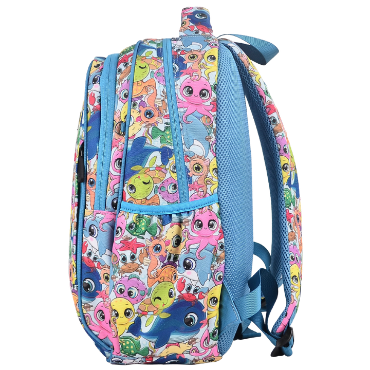 Midsize Kids Backpack 900D Ocean Pals - PRE ORDER SHIPPING 9TH NOVEMBER 2026