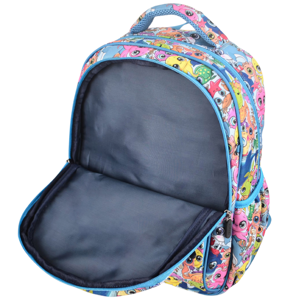 Midsize Kids Backpack 900D Ocean Pals - PRE ORDER SHIPPING 9TH NOVEMBER 2026