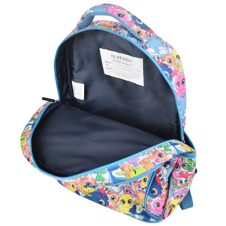 Midsize Kids Backpack 900D Ocean Pals - PRE ORDER SHIPPING 9TH NOVEMBER 2026