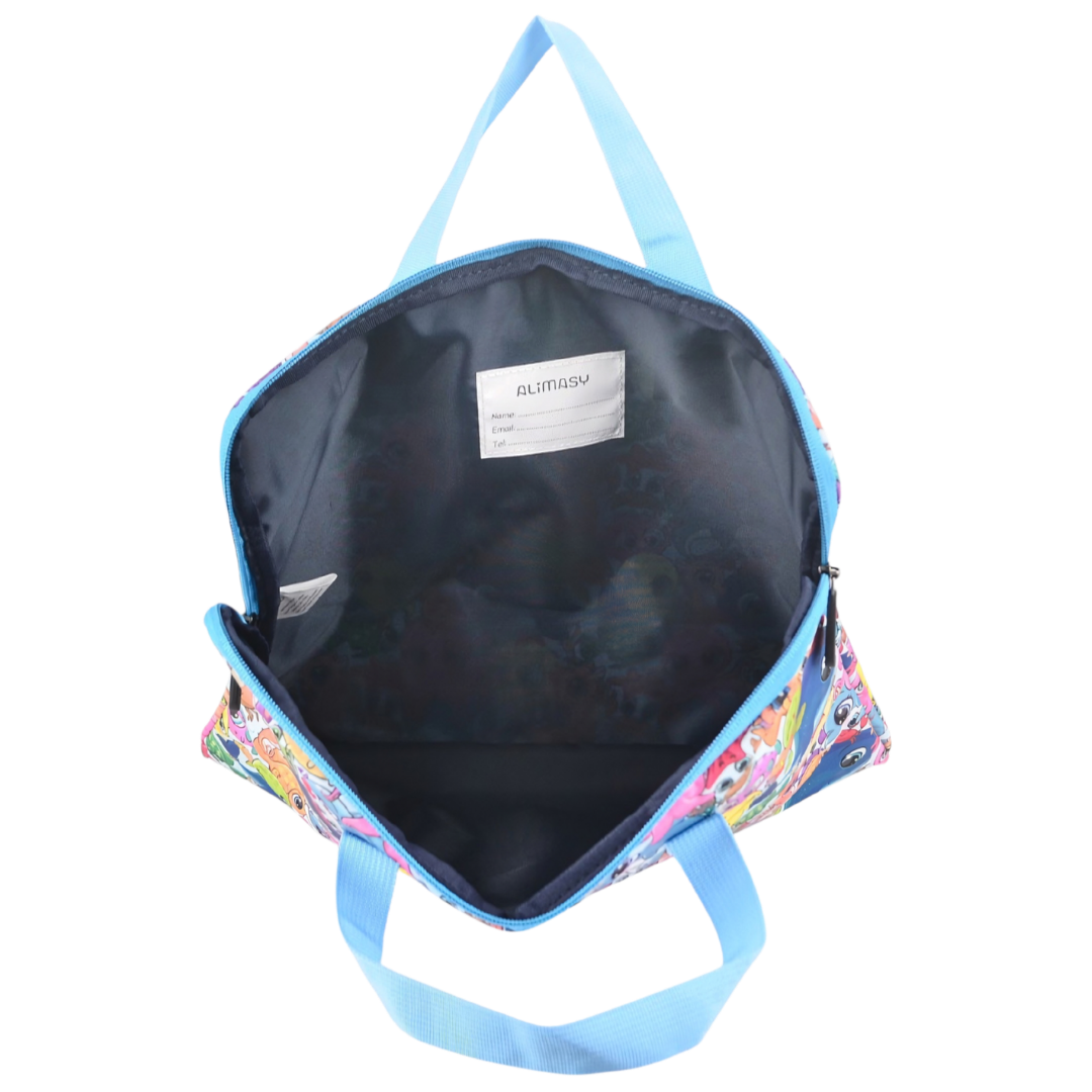 Library Bag 600D Ocean Pals - PRE ORDER SHIPPING 9TH NOVEMBER 2026