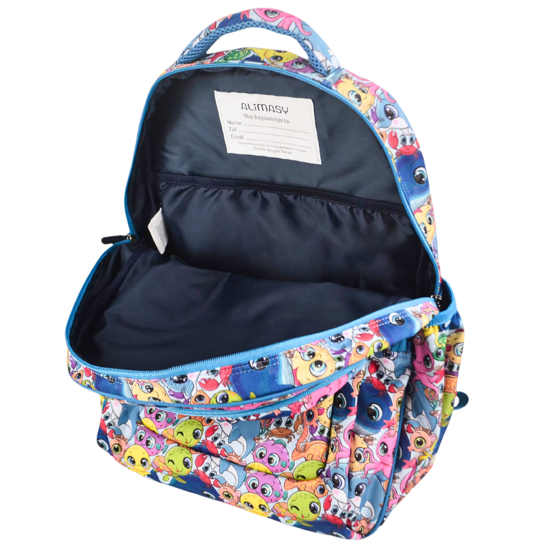 Large Backpack 900D Ocean Pals - PRE ORDER SHIPPING 9TH NOVEMBER 2026