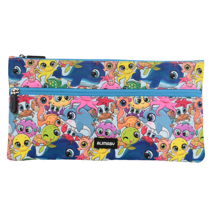 Large School Pencil Case Ocean Pals - PRE ORDER SHIPPING 9TH NOVEMBER 2026