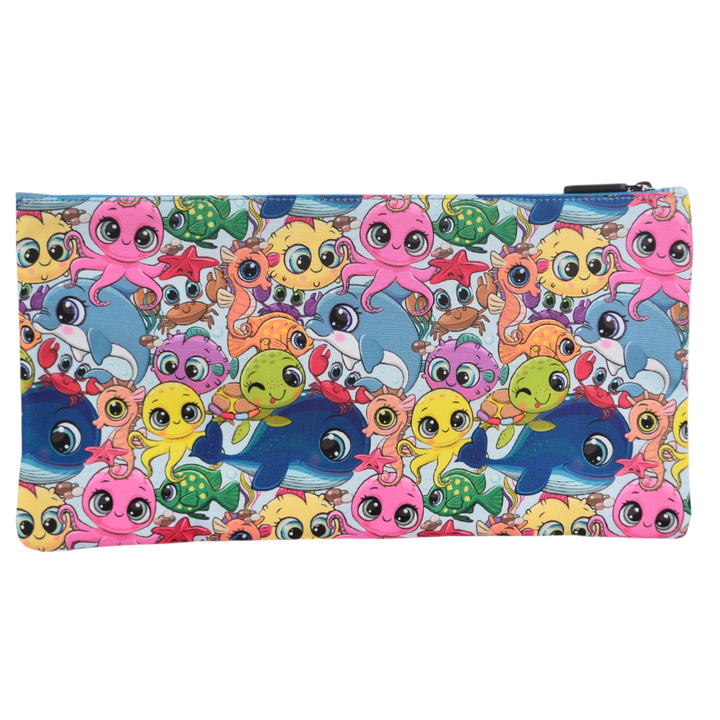 Large School Pencil Case Ocean Pals - PRE ORDER SHIPPING 9TH NOVEMBER 2026