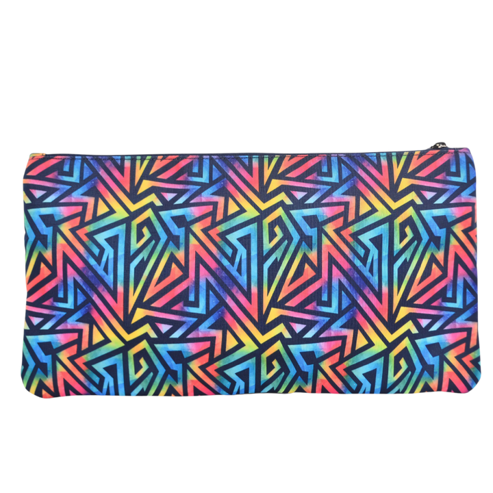 Large School Pencil Case Abstract Geometric - PRE ORDER SHIPPING 9TH NOVEMBER 2026
