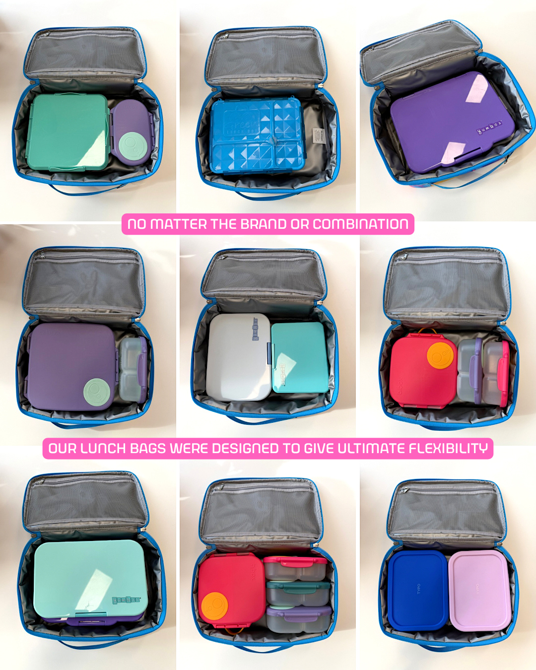 Insulated Lunch Bag Cute Treats