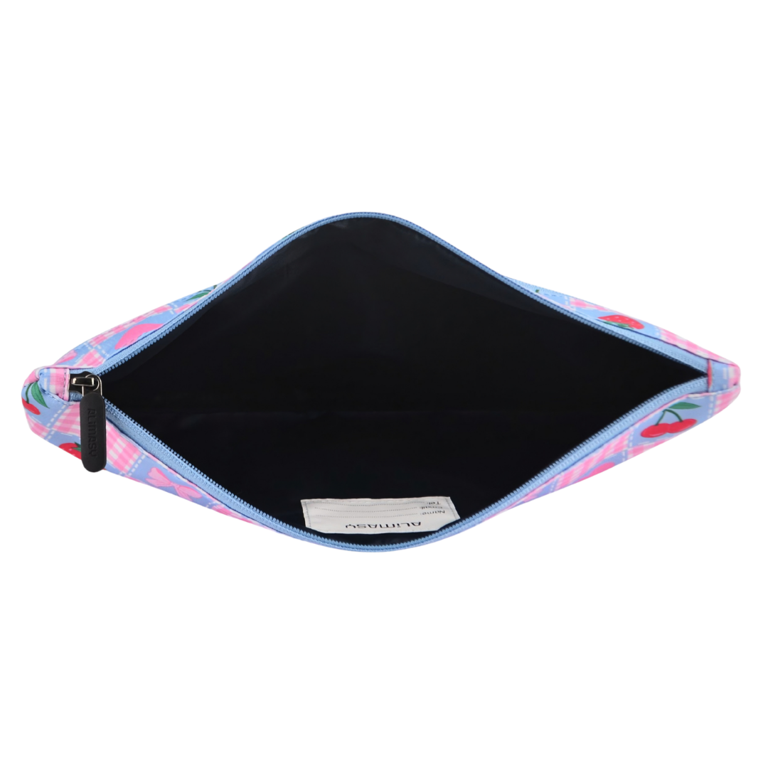 Large School Pencil Case Pretty Gingham - PRE ORDER SHIPPING 9TH NOVEMBER 2026
