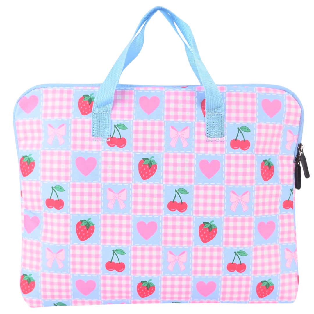 Library Bag 600D Pretty Gingham - PRE ORDER SHIPPING 9TH NOVEMBER 2026