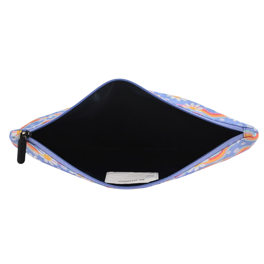 Large School Pencil Case Rainbow Daisy - PRE ORDER SHIPPING 9TH NOVEMBER 2026