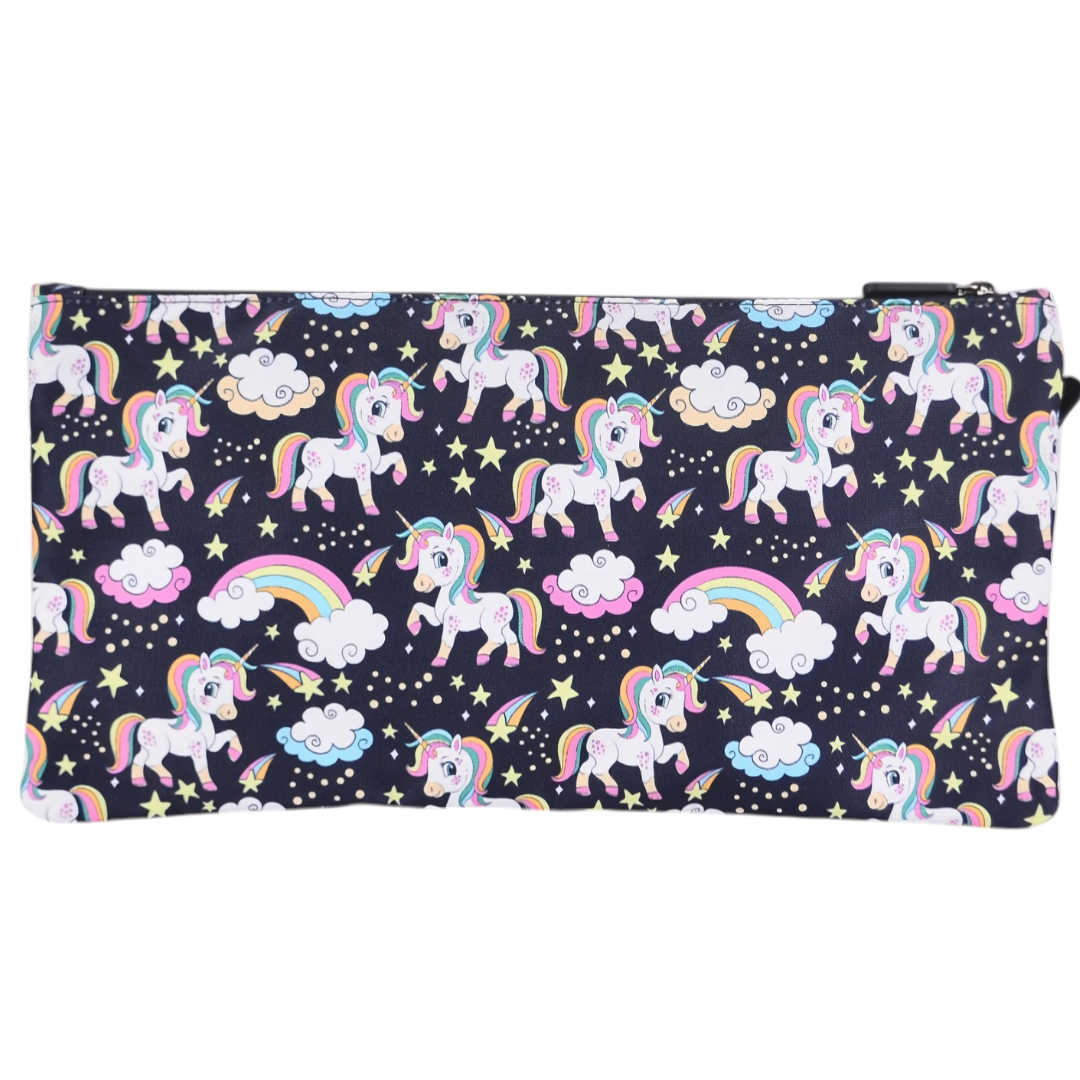 Large School Pencil Case Rainbow Unicorn - PRE ORDER SHIPPING 9TH NOVEMBER 2026