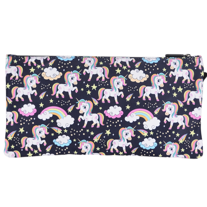 Large School Pencil Case Rainbow Unicorn - PRE ORDER SHIPPING 9TH NOVEMBER 2026