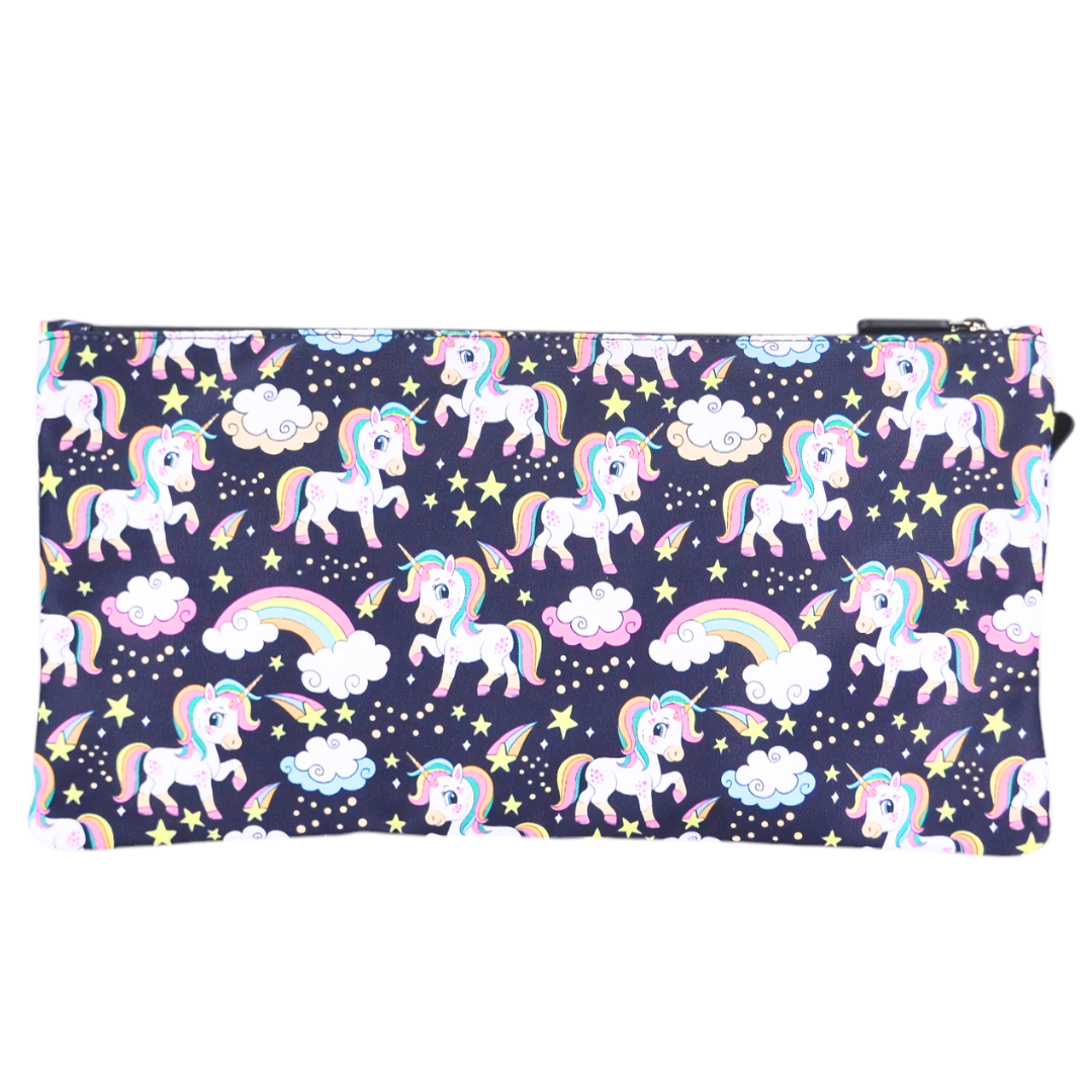 Large School Pencil Case Rainbow Unicorn - PRE ORDER SHIPPING 9TH NOVEMBER 2026