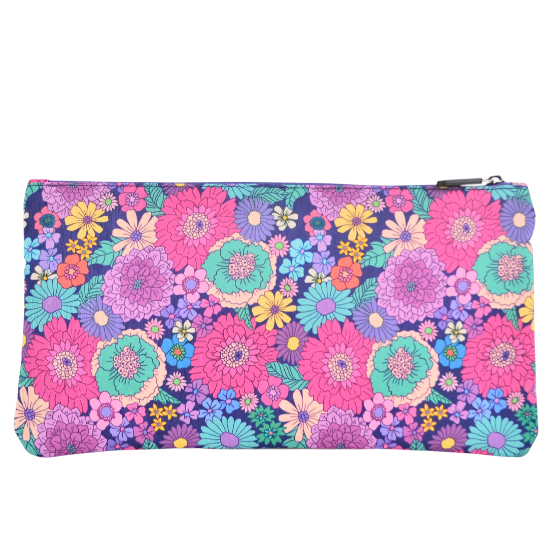 Large School Pencil Case Summer Flowers - PRE ORDER SHIPPING 9TH NOVEMBER 2026
