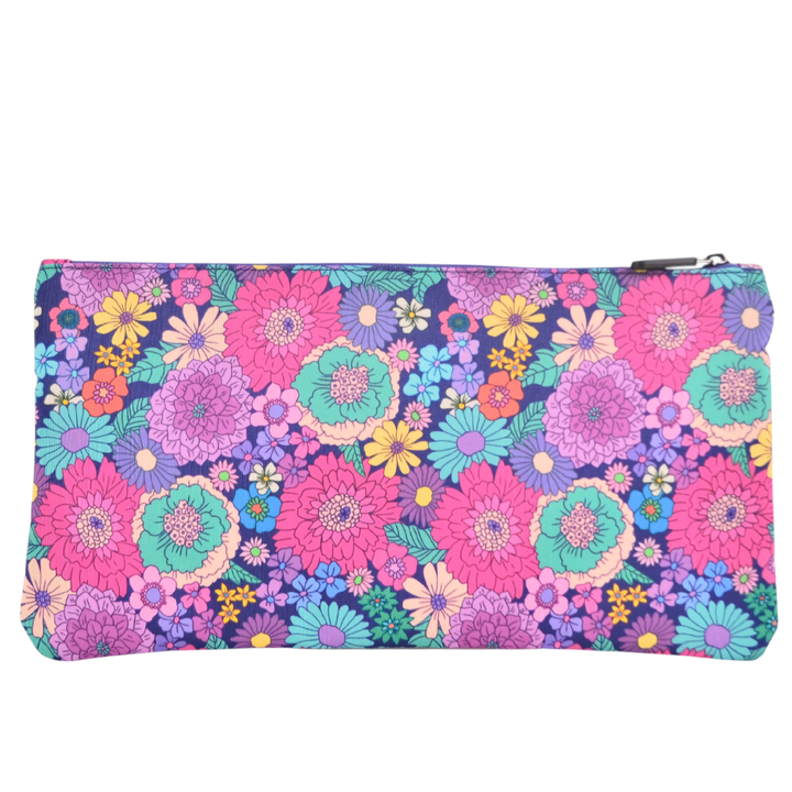 Large School Pencil Case Summer Flowers - PRE ORDER SHIPPING 9TH NOVEMBER 2026