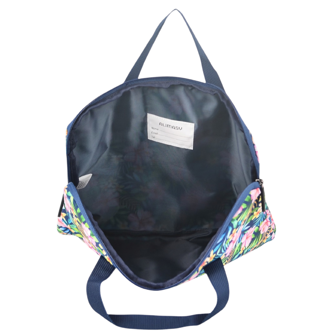 Library Bag 600D Tropical Bloom - PRE ORDER SHIPPING 9TH NOVEMBER 2026