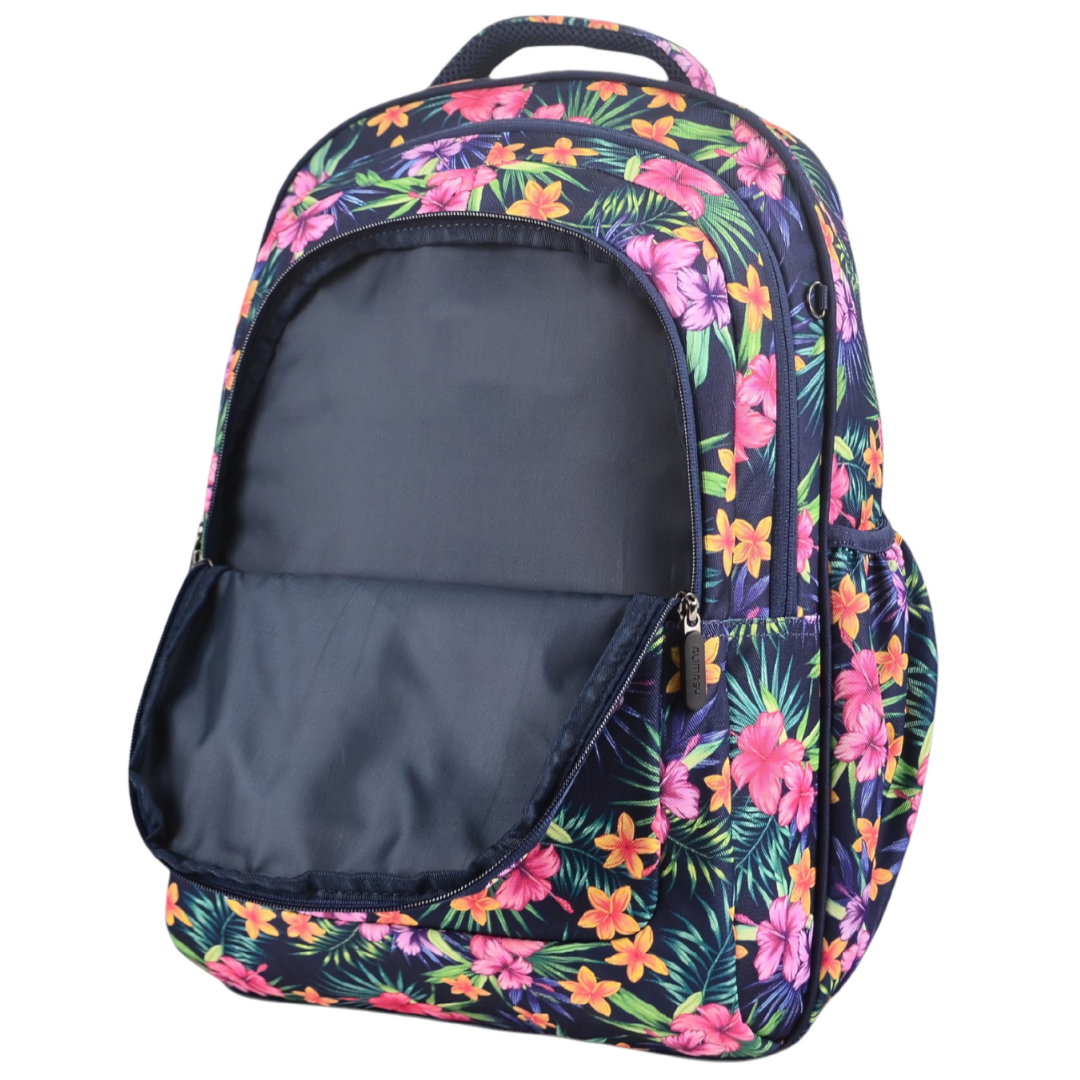 Large Backpack 900D Tropical Flowers &amp; Palms - PRE ORDER SHIPPING 9TH NOVEMBER 2026