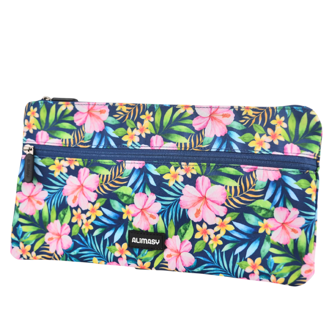 Large School Pencil Case Tropical Bloom - PRE ORDER SHIPPING 9TH NOVEMBER 2026