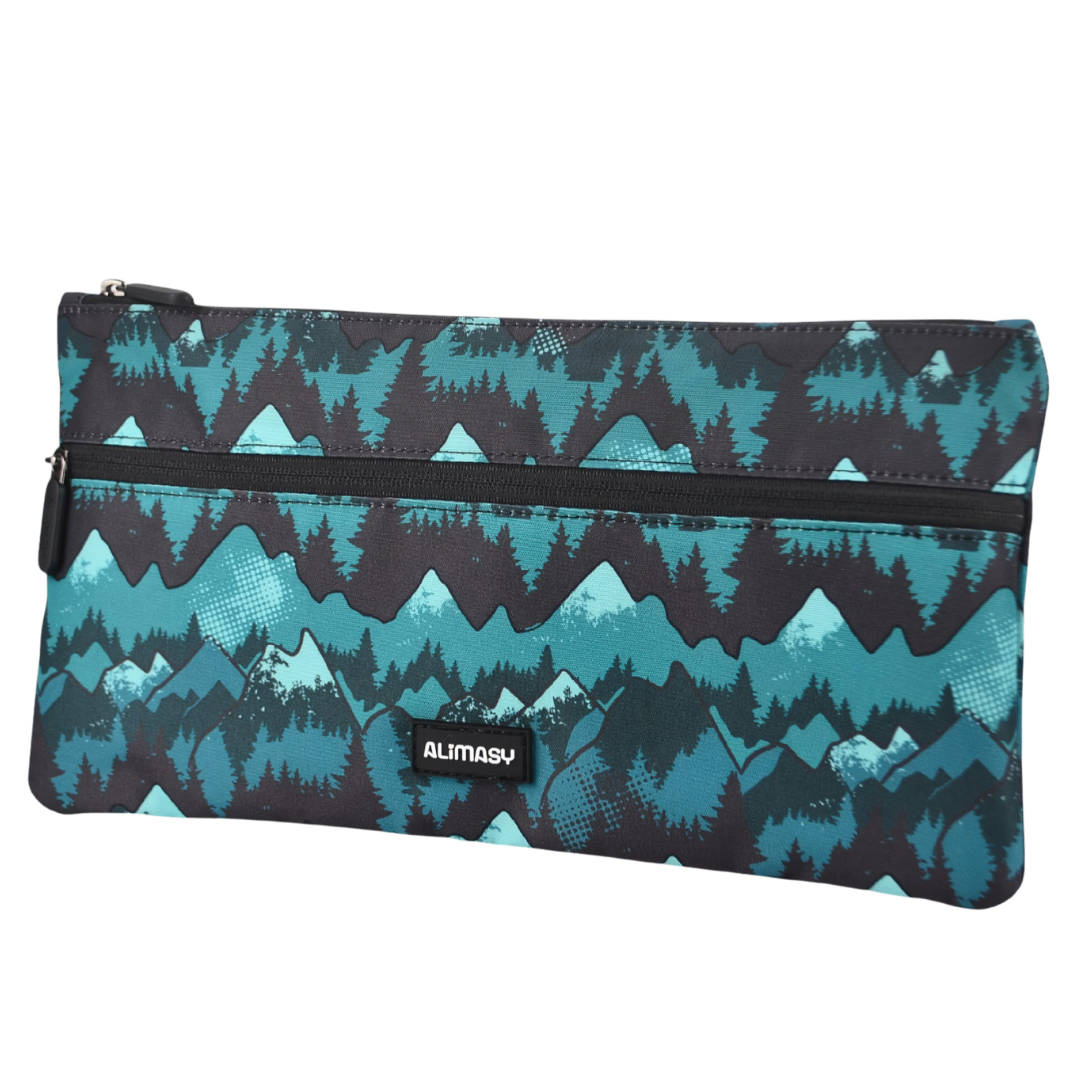 Large School Pencil Case Camo Mountain - PRE ORDER SHIPPING 9TH NOVEMBER 2026